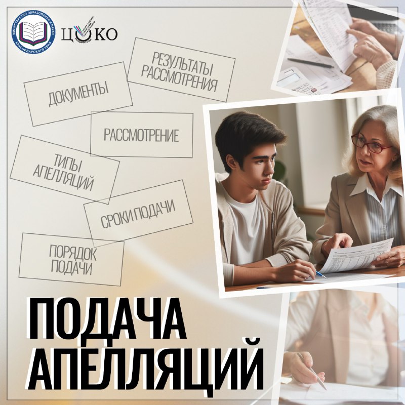Апелляция ЕГЭ.